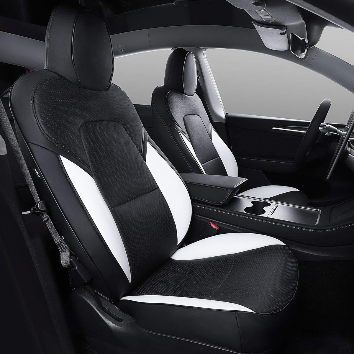 PU Leather Car Seat Cover 11 Pcs S809061