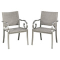 Pair of Arm Chairs Q49789