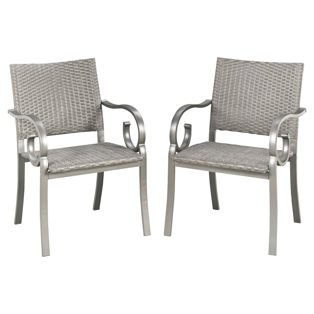 Pair of Arm Chairs Q49789