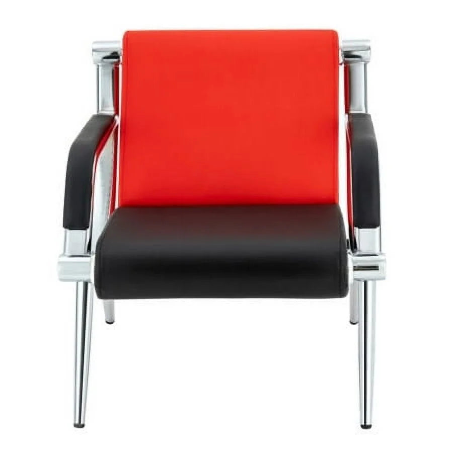 2PCS PU Leather Guest Chair X76359