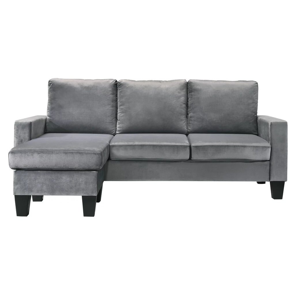 Gray Sofa Chaise M9512