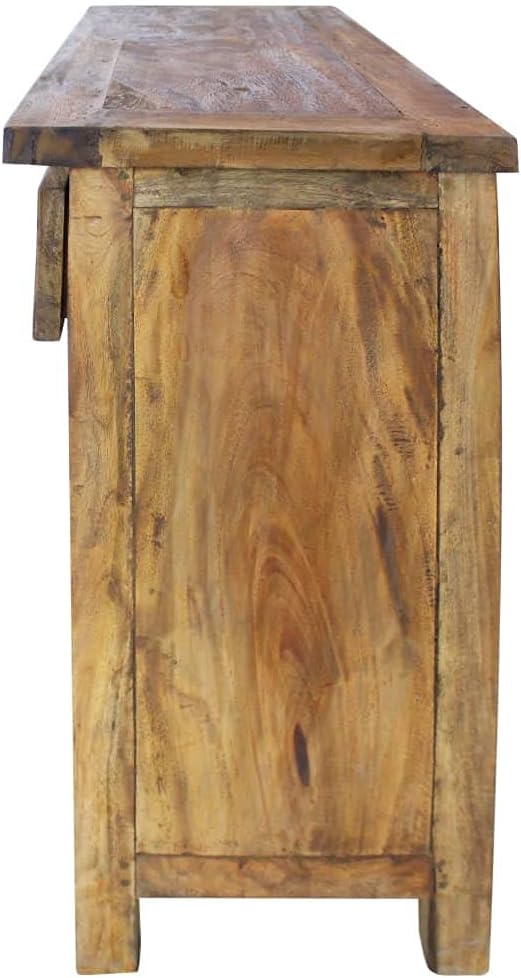 Solid Reclaimed Wood Sideboard 2 Doors 2 Drawers C203