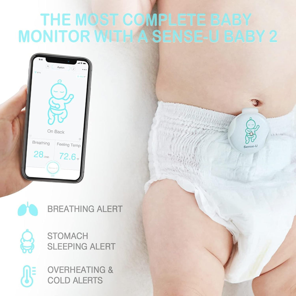 Video Baby Monitor with 1080P HD Wi-Fi Camera and Night Vision D102