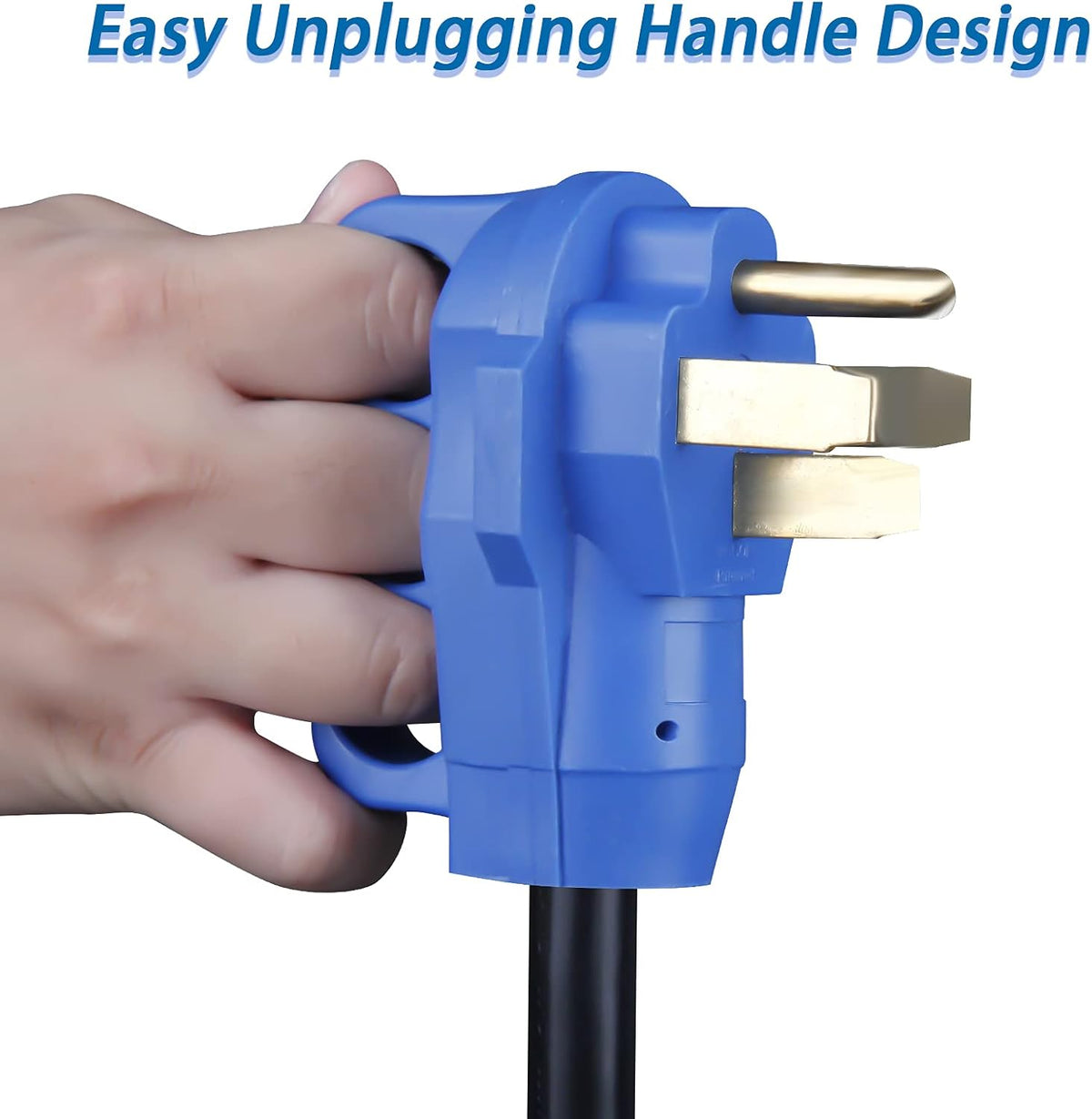 50 Amp 25 Feet RV Power Extension Cord Blue U319