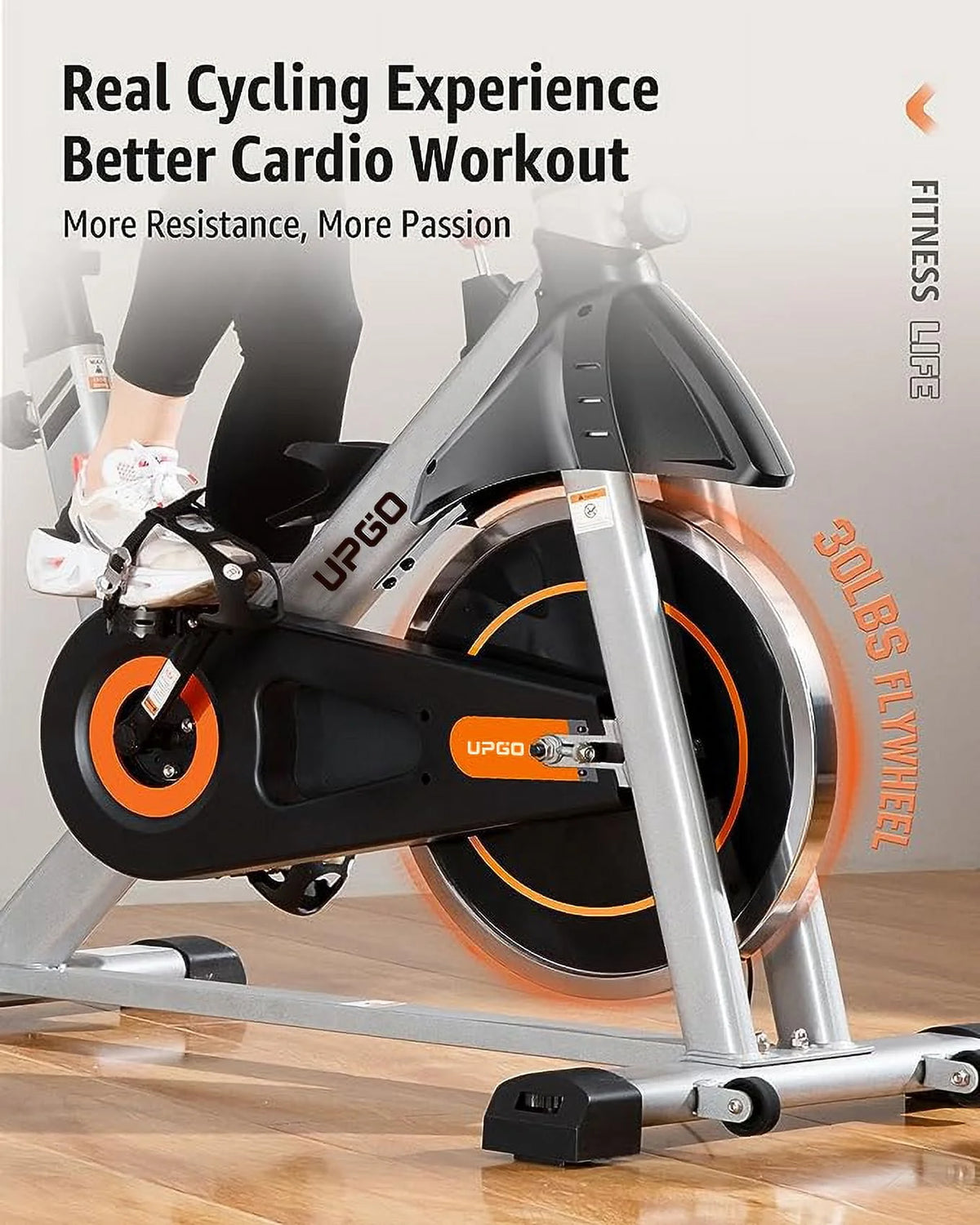 Indoor Cycling Bike with Ipad Mount C749252