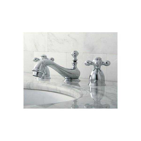 Oil Rubbed Bronze Widespread Lavatory Faucet with Pop-Up Q23802