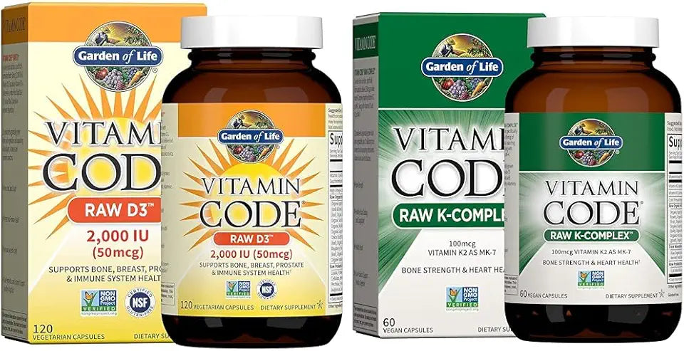 Vitamin D3 K2 K1 Whole Food Supplement L221665