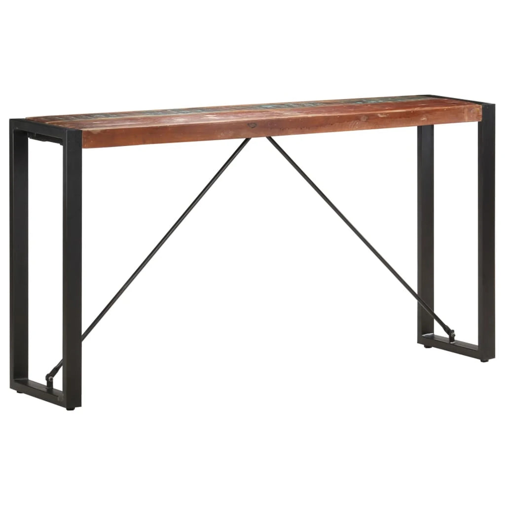 Solid Reclaimed Wood Console Table D5487