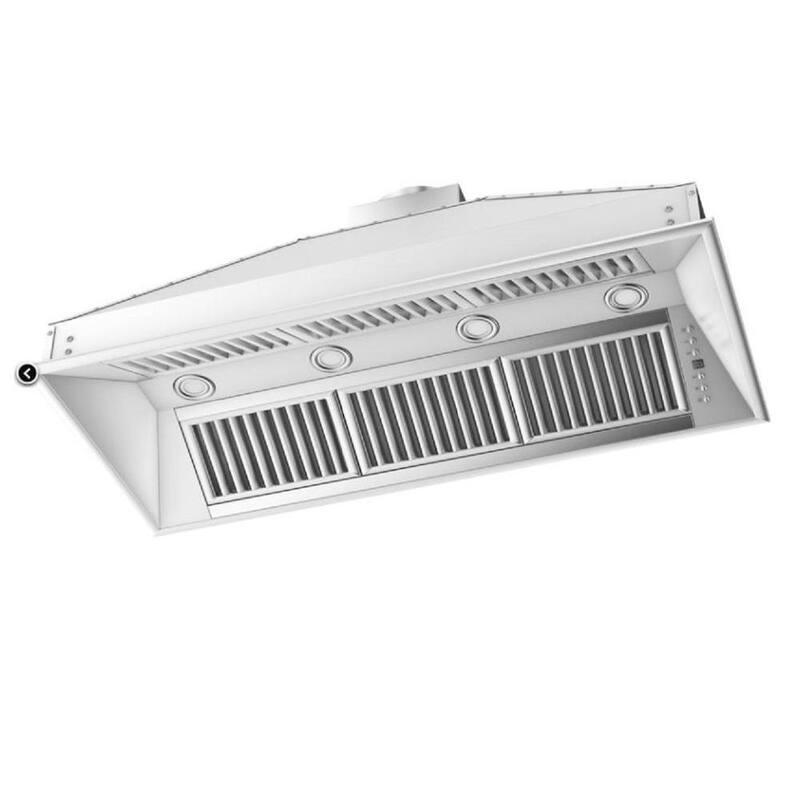 46 in. 700 CFM Stainless Steel Ducted Range Hood Insert C5386