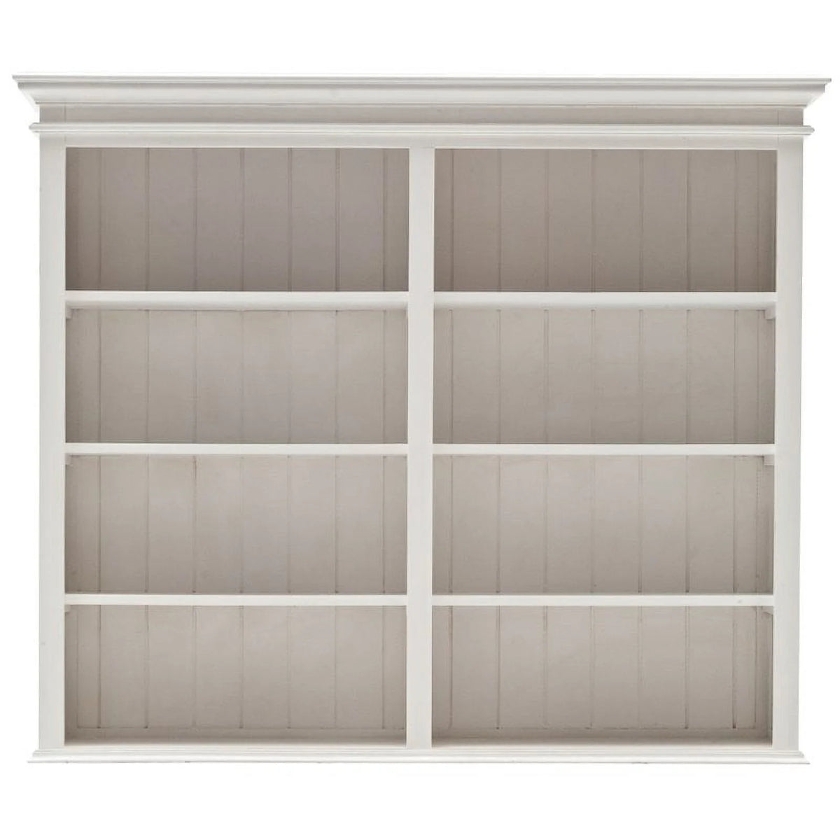 Storage Cabinet with Hutch in Pure White I98814