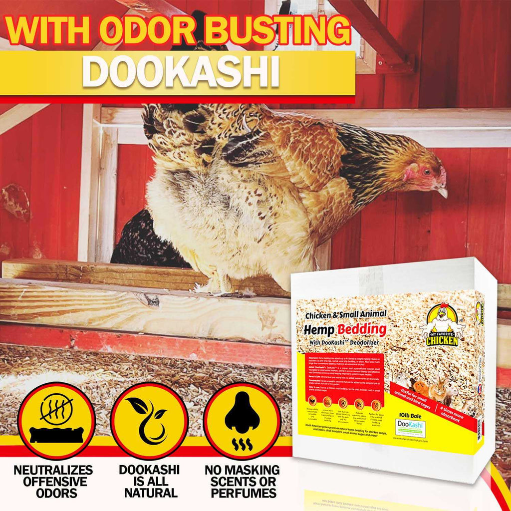 Hemp Chicken Coop Bedding C2672