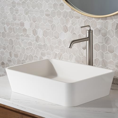 Single Handle Vessel Sink Bathroom Faucet with Pop-Up Drain in Brushed Gold Y20936