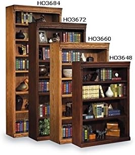 7 Shelf 84H Wood Bookcase M5589