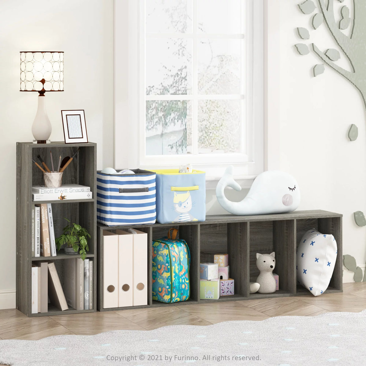 3-Tier Open Shelf Bookcase N1733