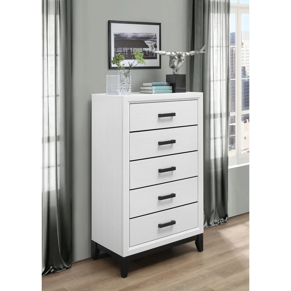 White Bedroom Chest R42843