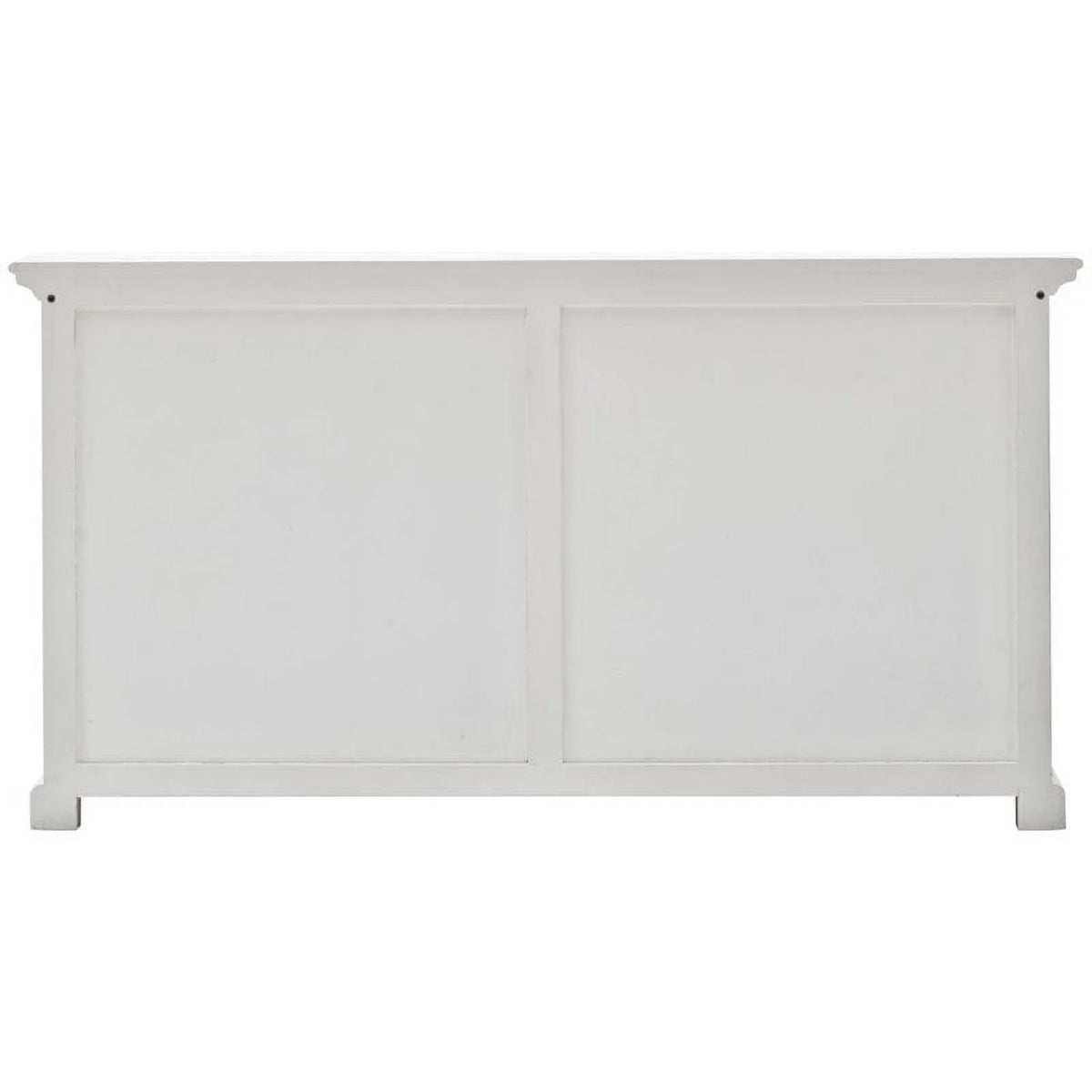 Storage Cabinet with Hutch in Pure White I98814