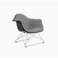 Upholstered Armchair with Wire Base W684