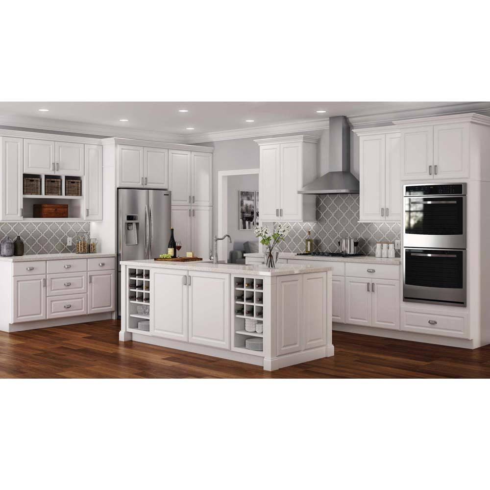 24x42x12 in. Wall Kitchen Cabinet in Satin White U68654