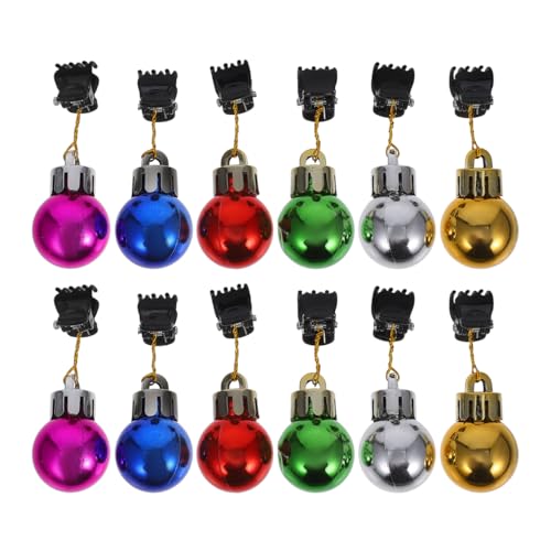 12pcs Light up Christmas Beard Ornaments W299