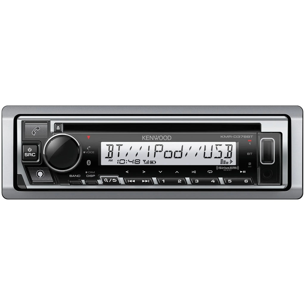 Single-DIN In-Dash CD Receiver with Bluetooth C345