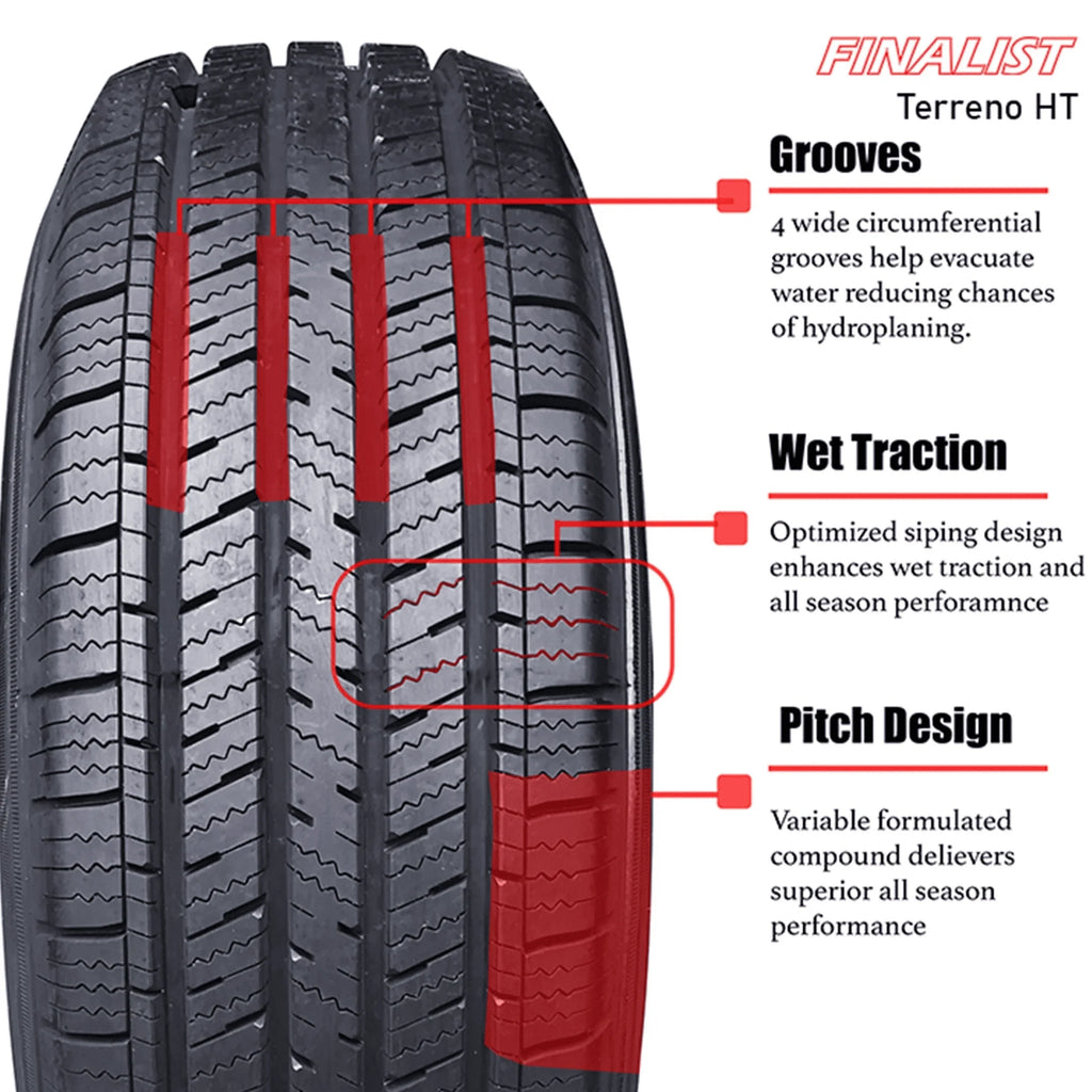 All Season Highway Terrain Tire LT215/85R16 L608524