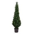 5' Artificial Potted Green Cedar Tree B1184