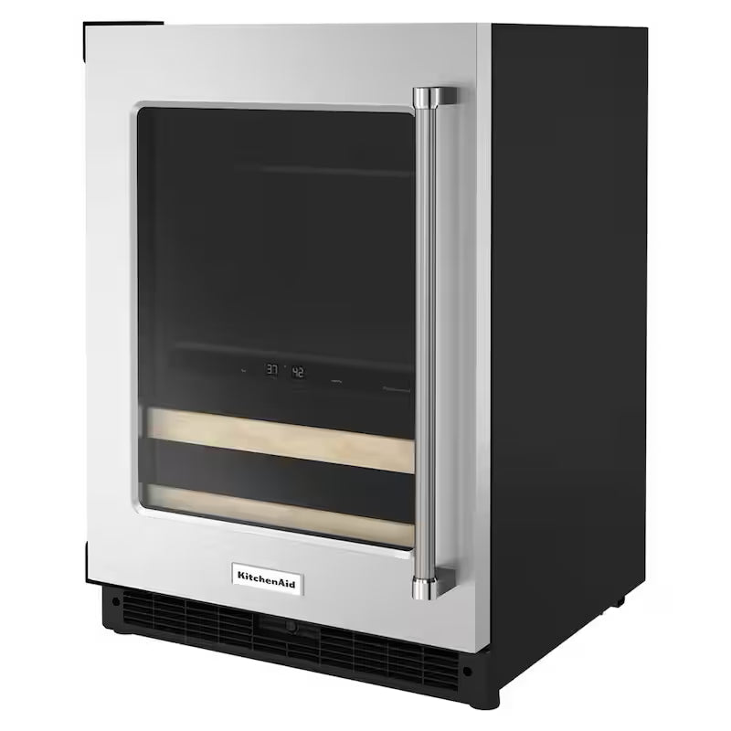 24 in. 14-Bottle Wine and Beverage Cooler L168990
