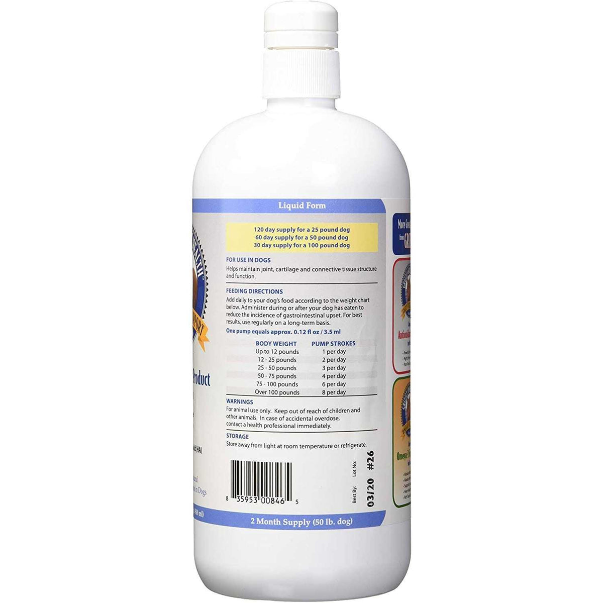 Joint Aid Liquid for Dogs M7539