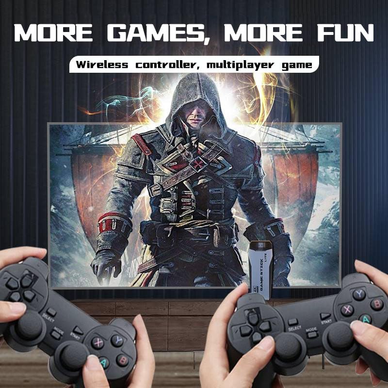 Wireless Retro Handheld Game Console with 4K HD HDMI Output M169272