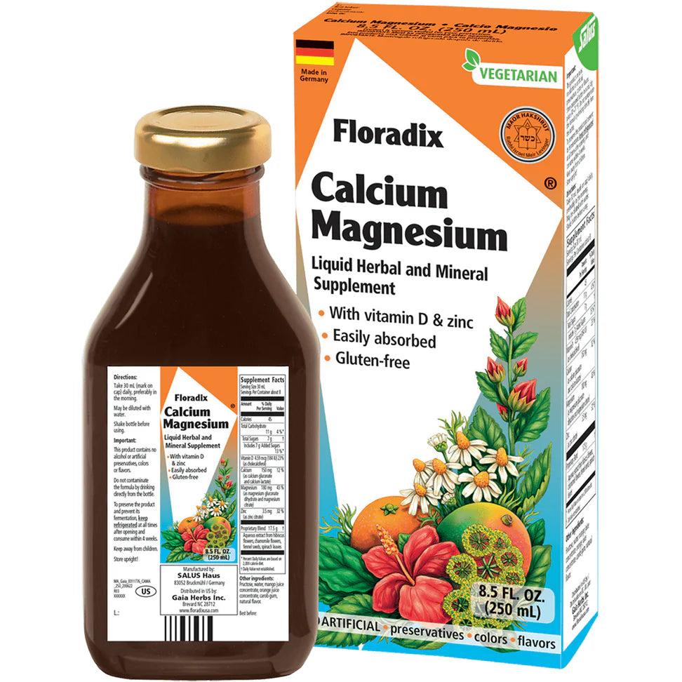 Calcium Magnesium Liquid 8.5 fl oz A595