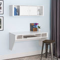 Wall Mounted Floating Desk in White E695