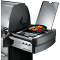 4 Burner Black Stainless Steel Cart Grill Q57856