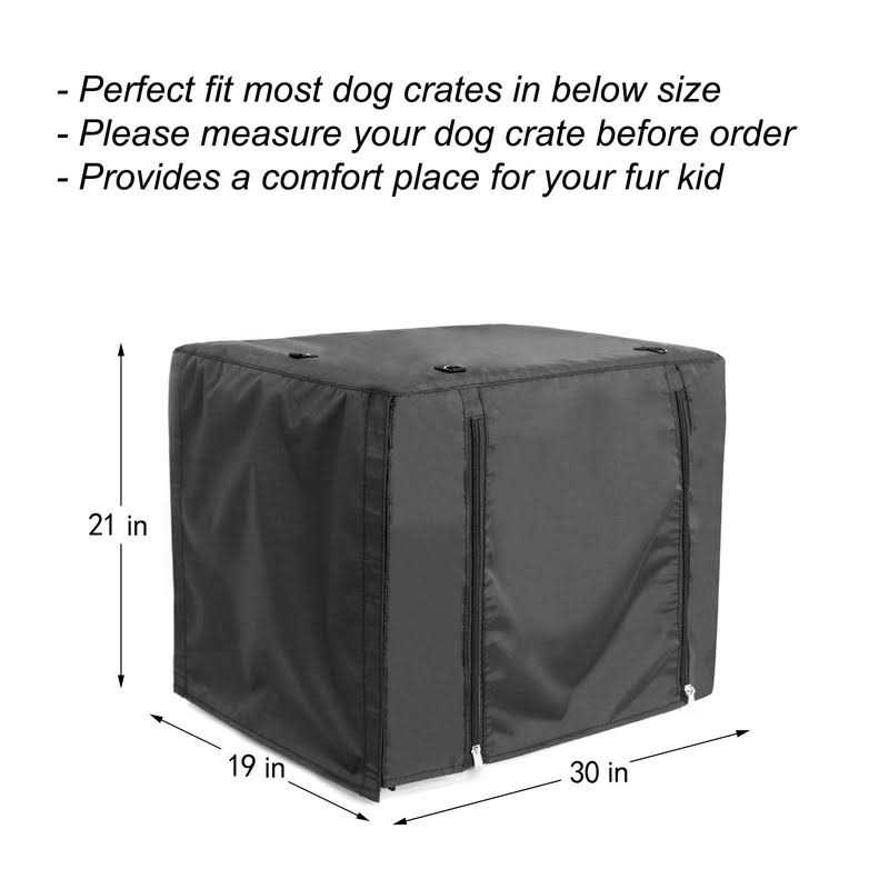 Dog Crate Cover Double Door 36 42 48 inches W732044