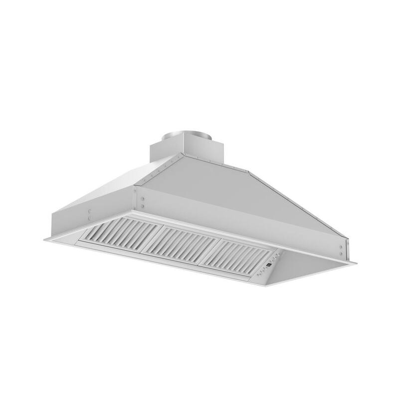 46 in. 700 CFM Stainless Steel Ducted Range Hood Insert C5386