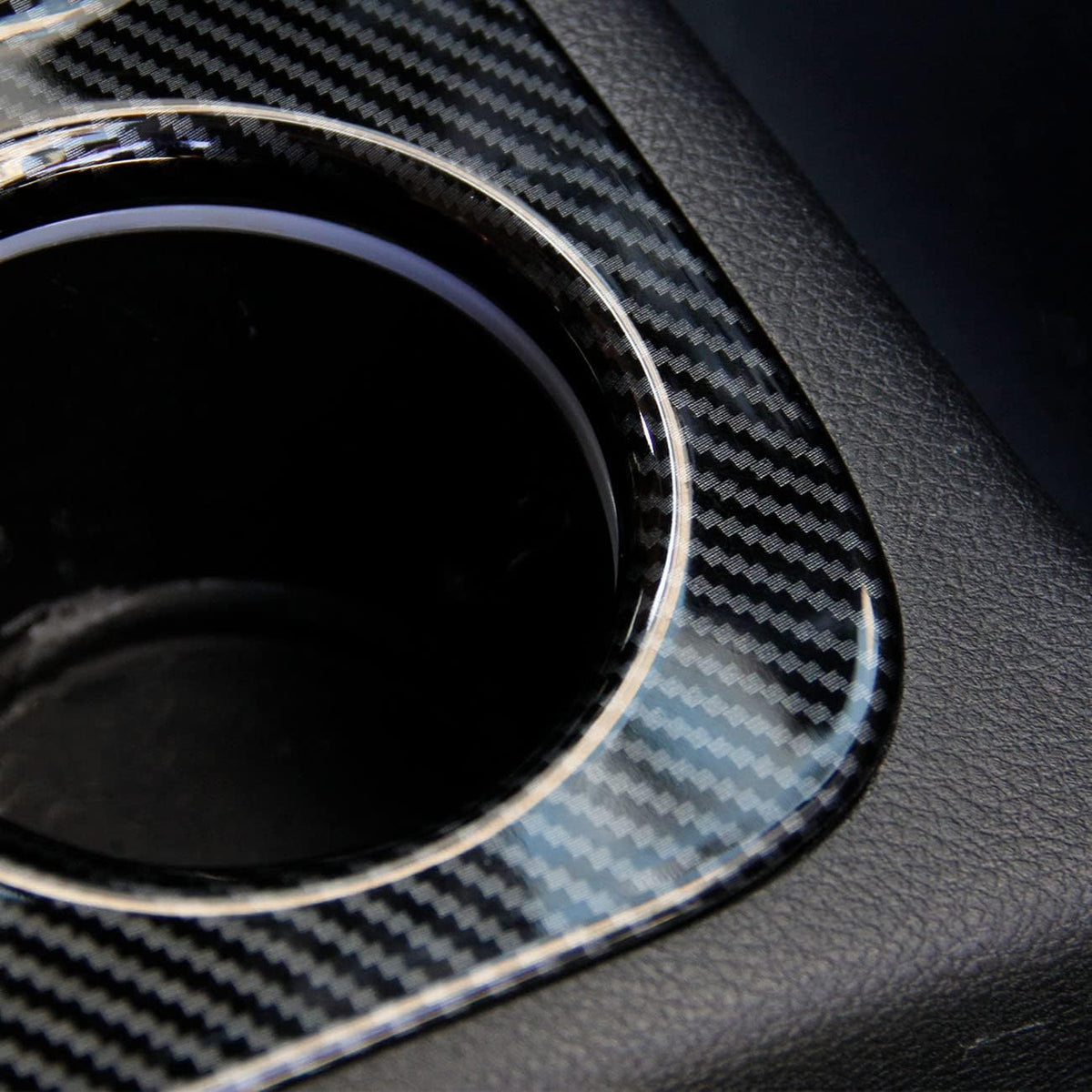 Carbon Fiber Gear Shift Panel Trim Pack of 2 Q21509