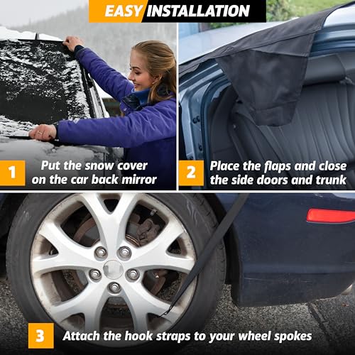 Rear Windshield Cover for Ice and Snow R35464