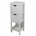 Tall Cabinet with 2 Drawers and 1 Open Shelf R678328