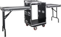 14U PA DJ Rack/Road ATA Case with 11U Slant Mixer Top Y9361