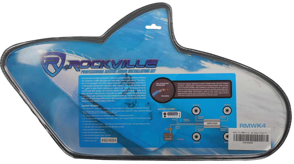 Micro Marine/ATV Amplifier 2400w Peak 4 Channel E6426