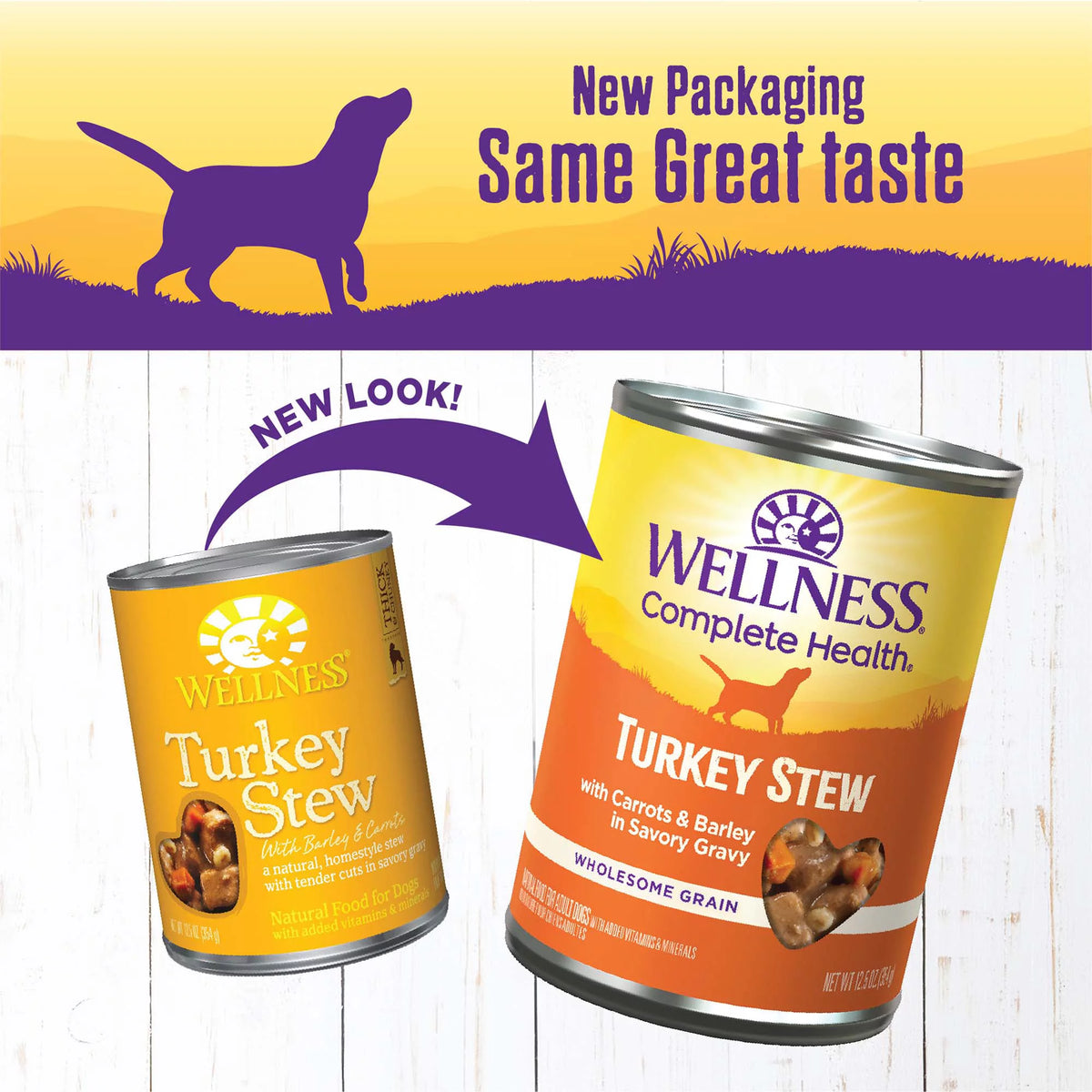 Natural Canned Dog Food Turkey Stew 12.5 Ounce Pack of 12 U426
