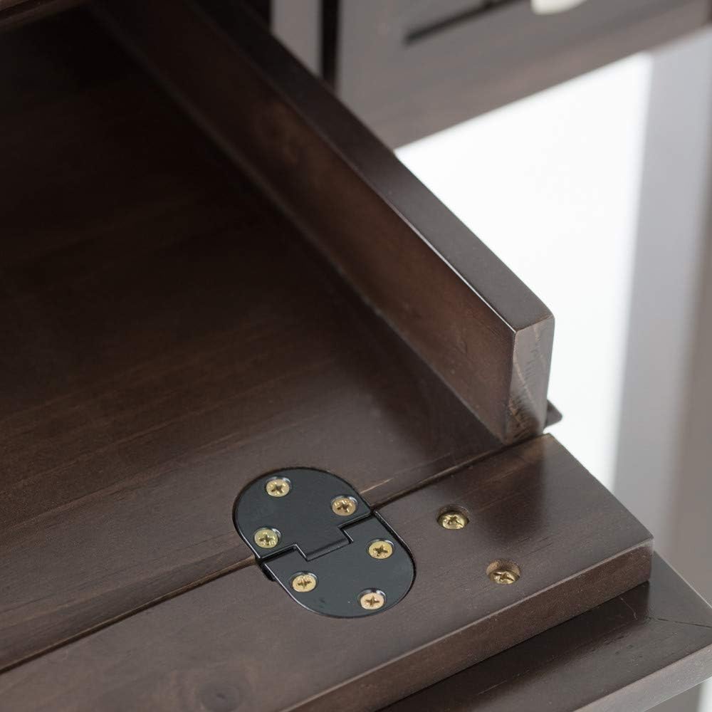 48 inch Solid Wood Desk with 2 Drawers Q128