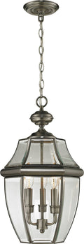 3-Light Hanging Lantern Antique Nickel I54434