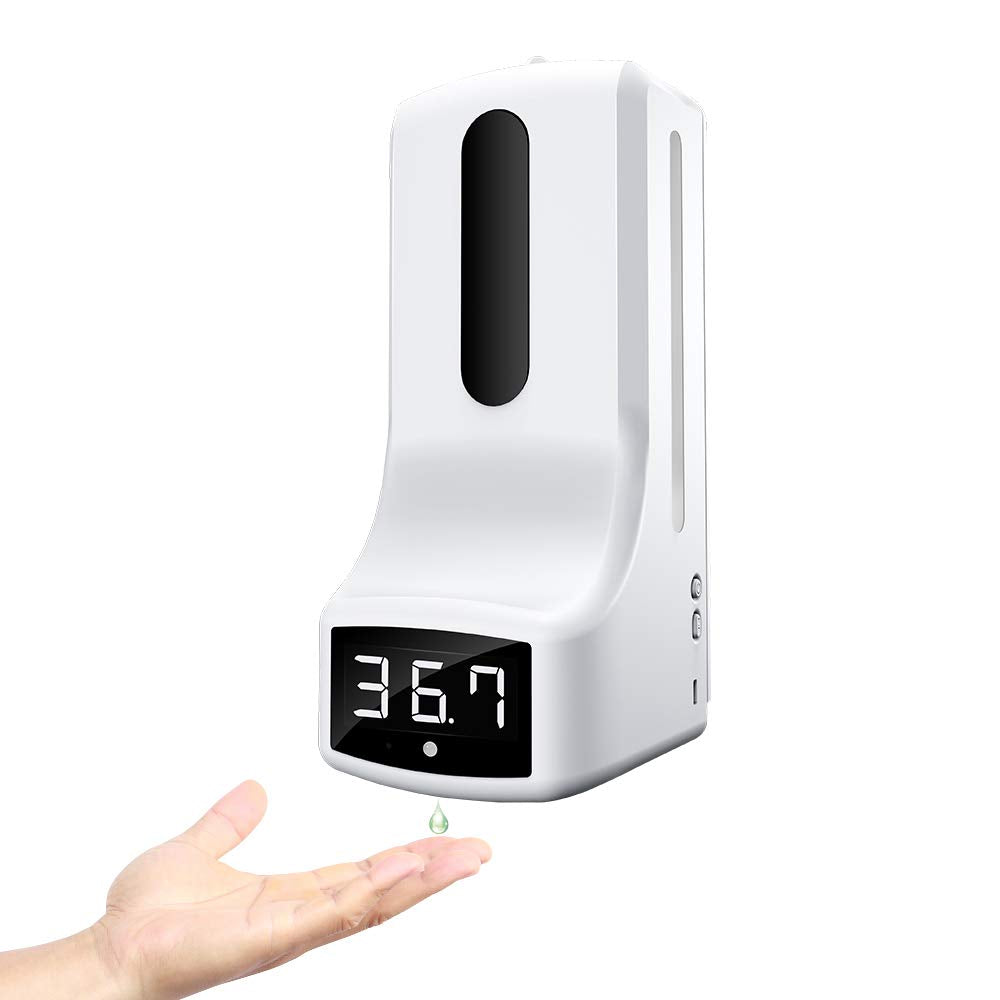 Wall Mounted Automatic Soap Dispenser with Thermometer Q7080