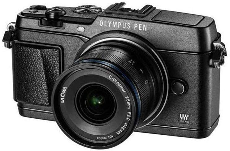 7.5-mm Lens for Micro 4/3 Cameras, Black D1348