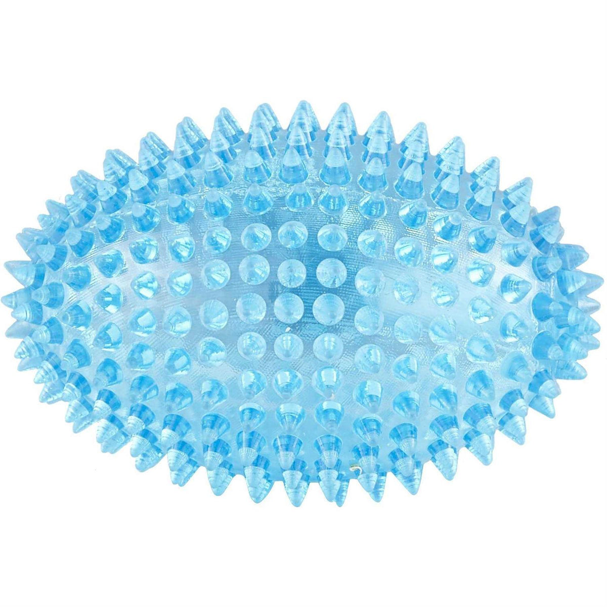 4.5” Spiky Squeaker Football Dog Toy W1355