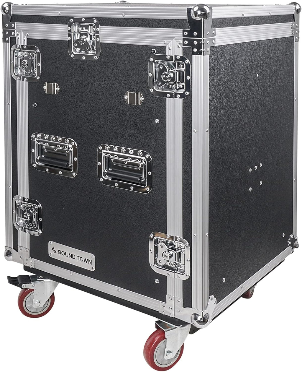 14U PA DJ Rack/Road ATA Case with 11U Slant Mixer Top Y9361