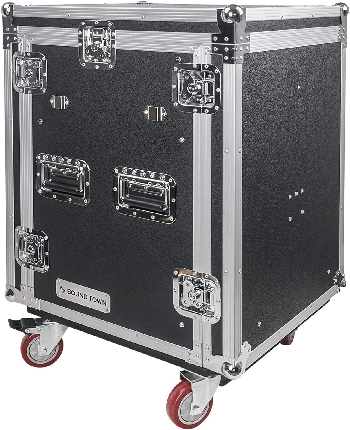 14U PA DJ Rack/Road ATA Case with 11U Slant Mixer Top Y9361