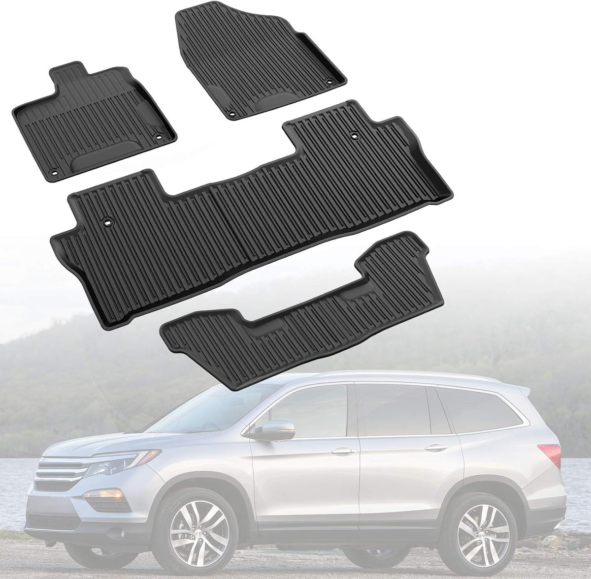 Black All Weather Cargo Trunk Liner M3516