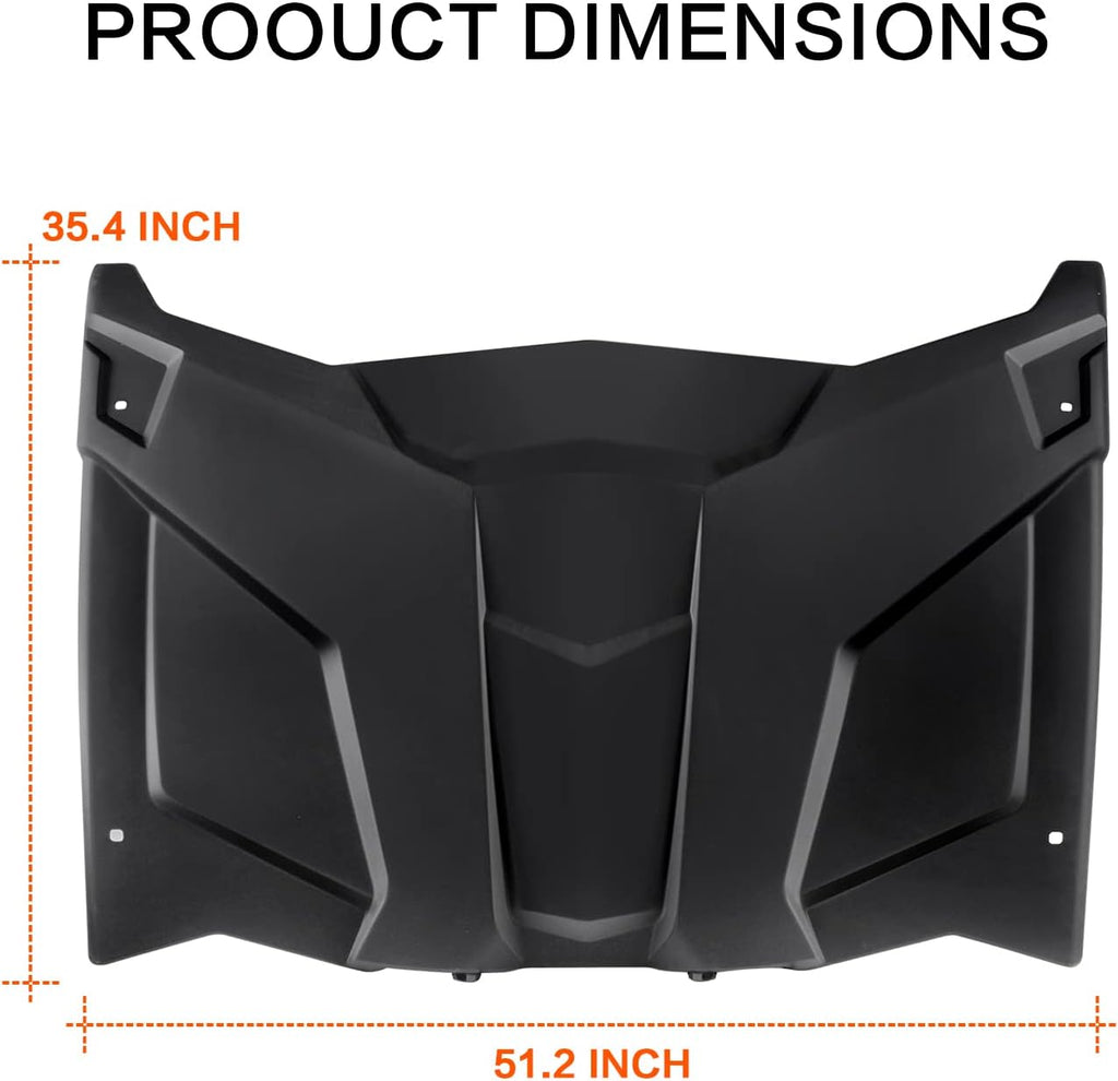 Hard Roof Sport Roof Top for 2017-2021 Can Am Maverick X3 2-seater model & Hardware kit Replace OEM 715002902 (2 Doors) S356