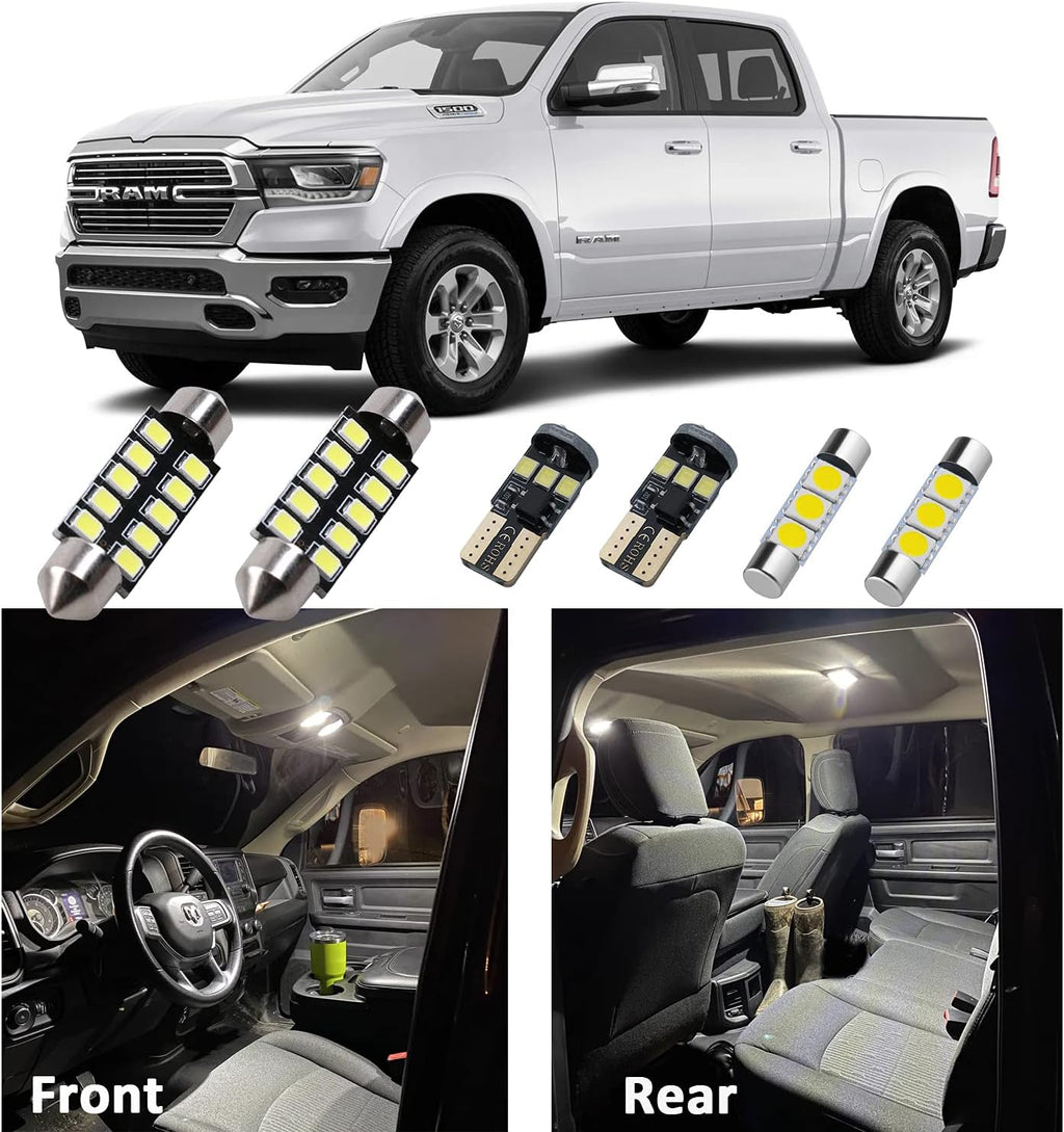 12PCS CANBUS LED Interior Light Kit 6000K White U695927